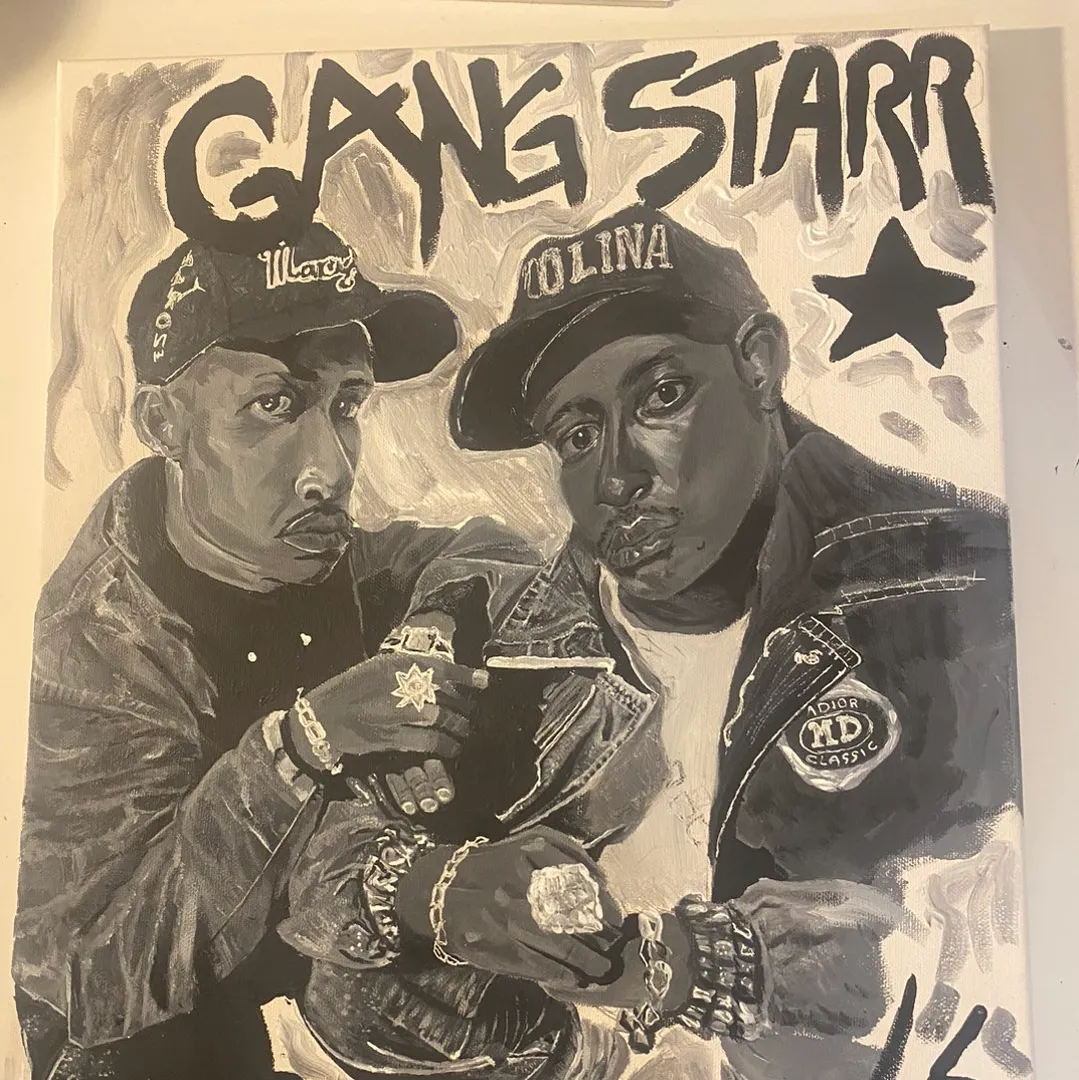 Gang Starr målning