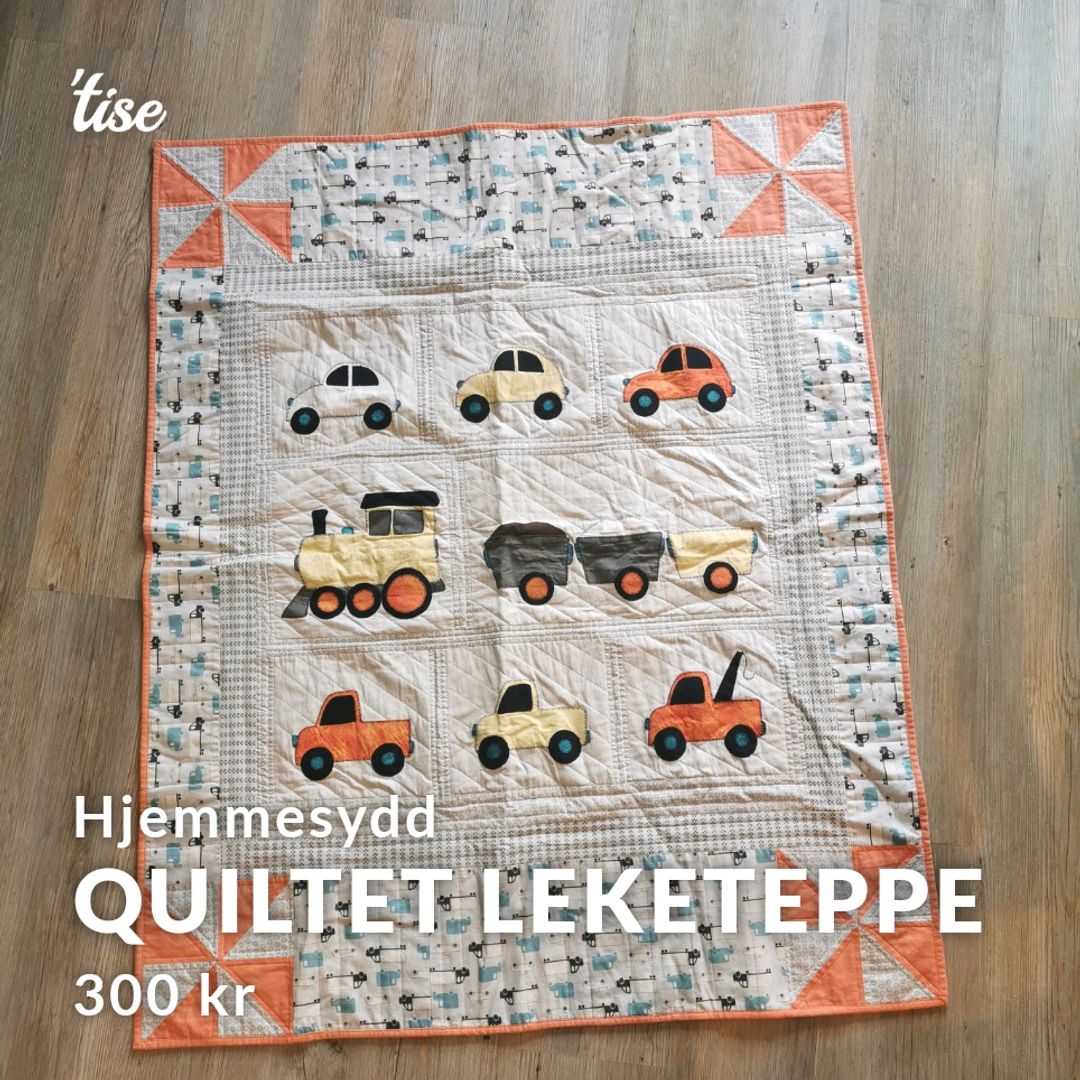 Quiltet Leketeppe