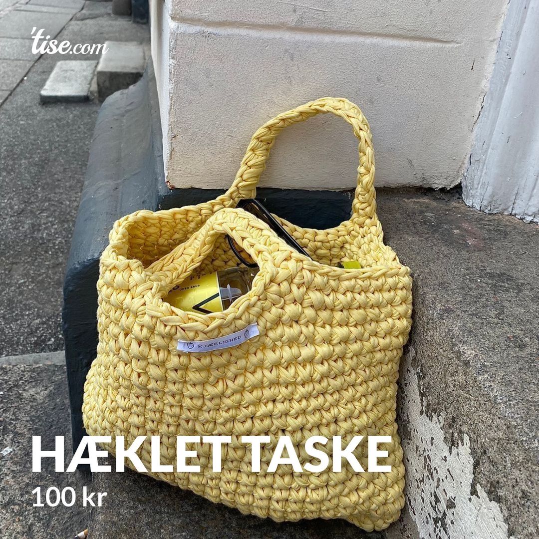 Hæklet taske