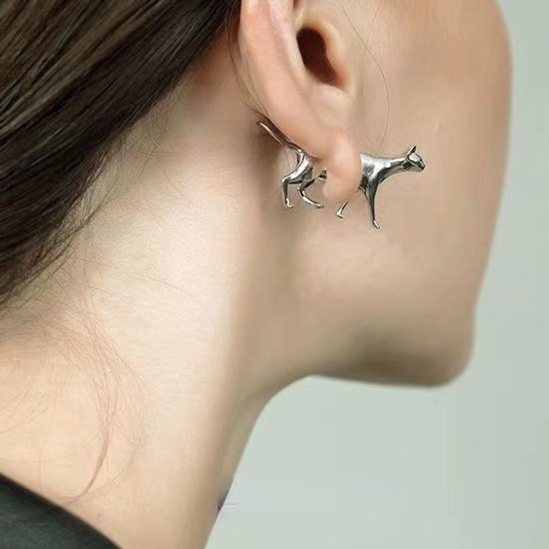 Cat earring