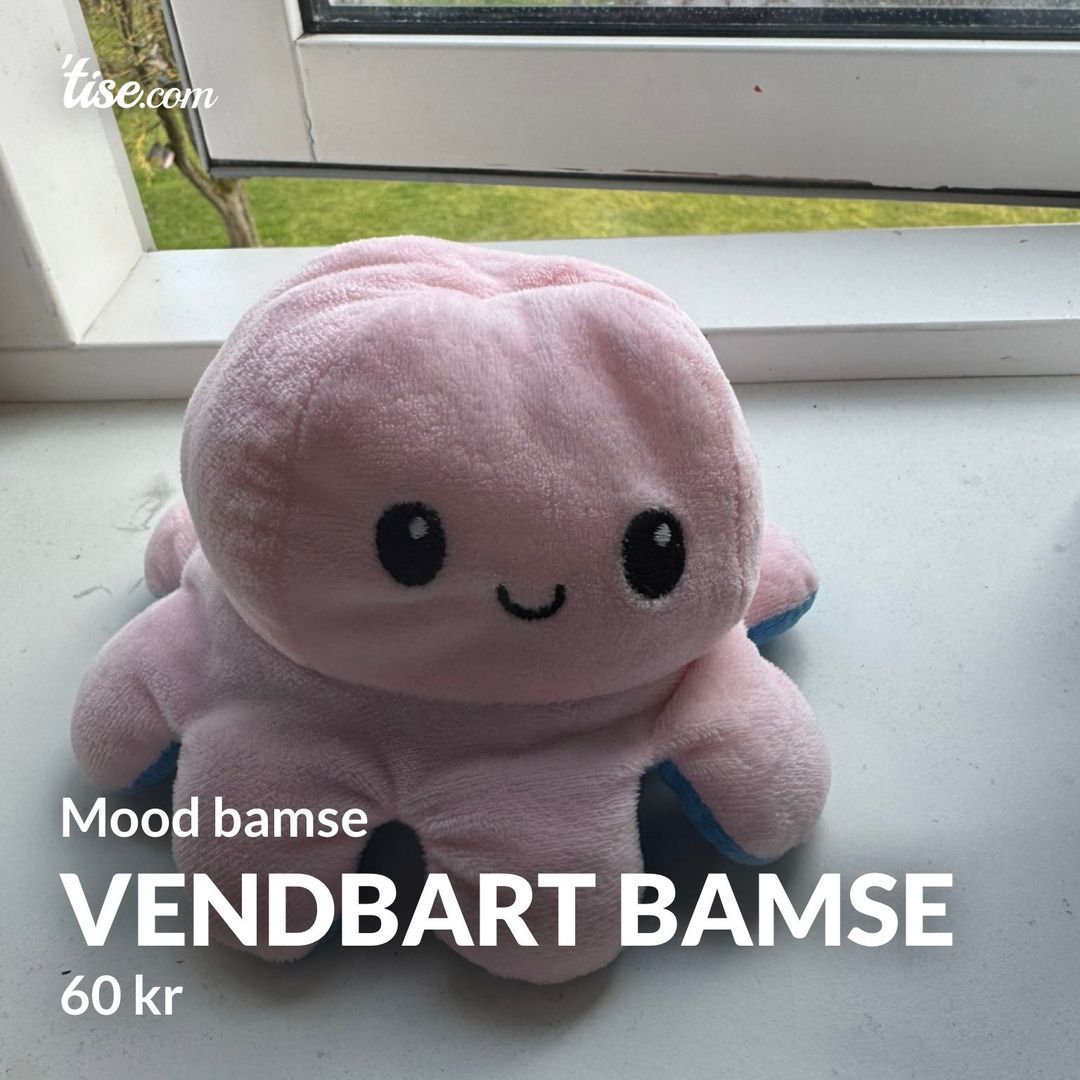 Vendbart bamse