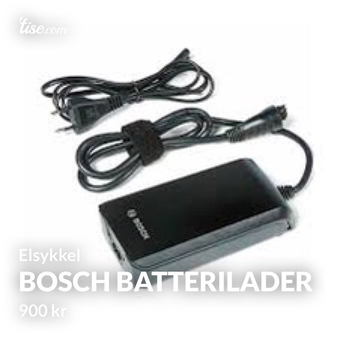 Bosch batterilader