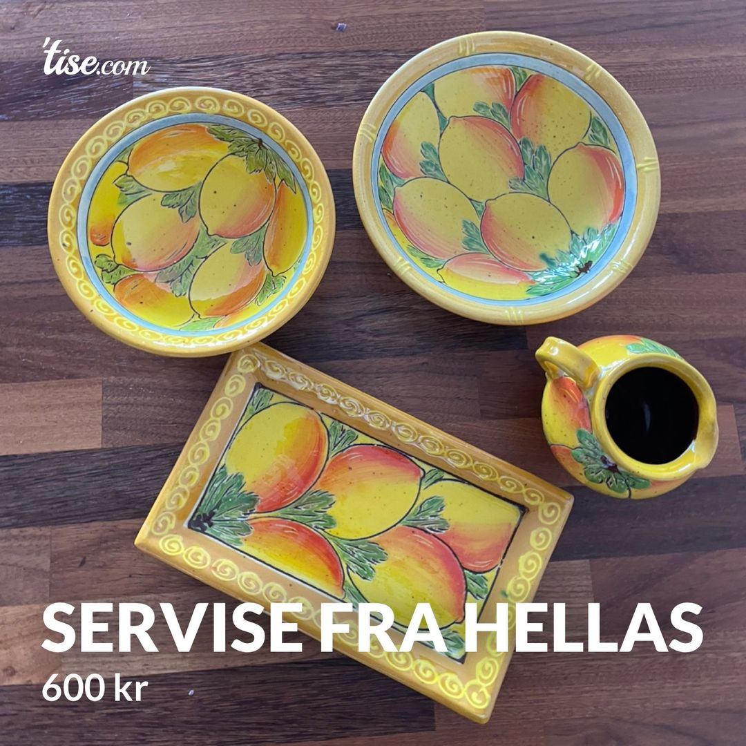 Servise fra Hellas