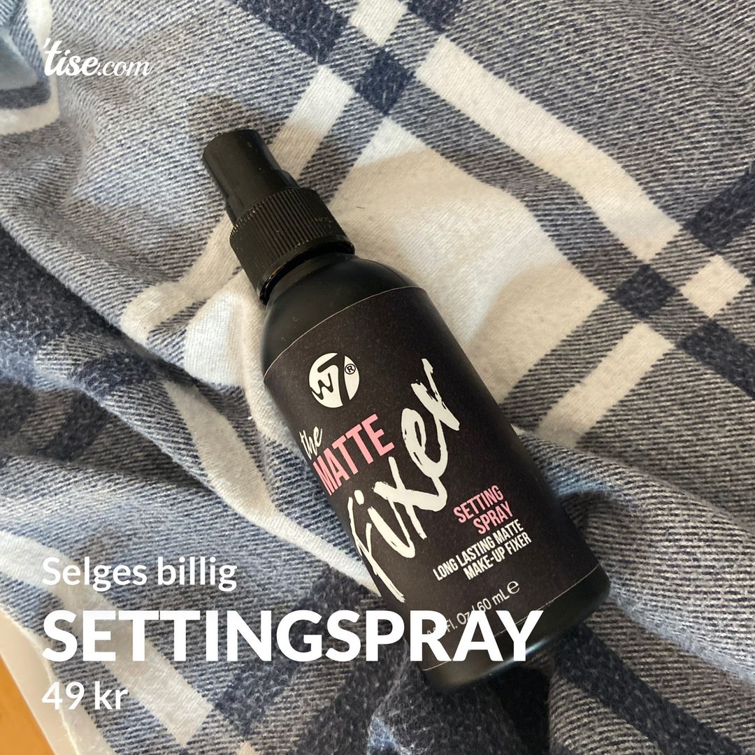 Settingspray