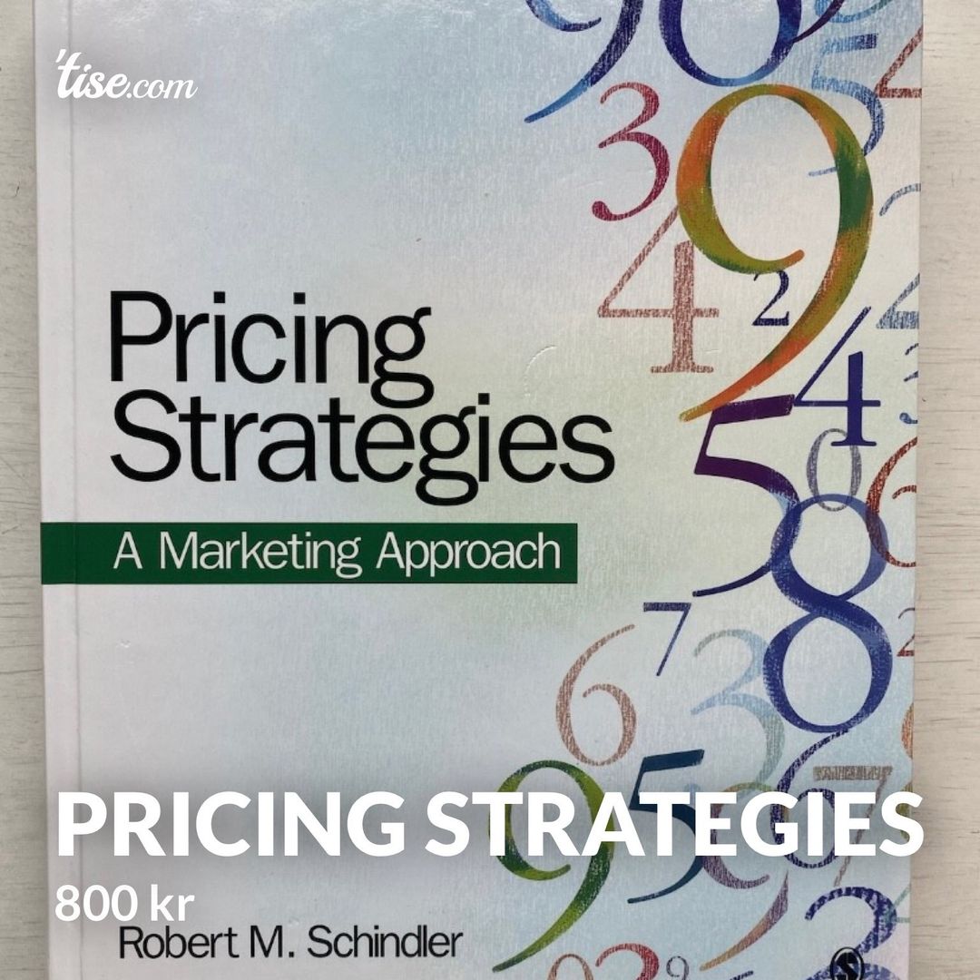 Pricing Strategies