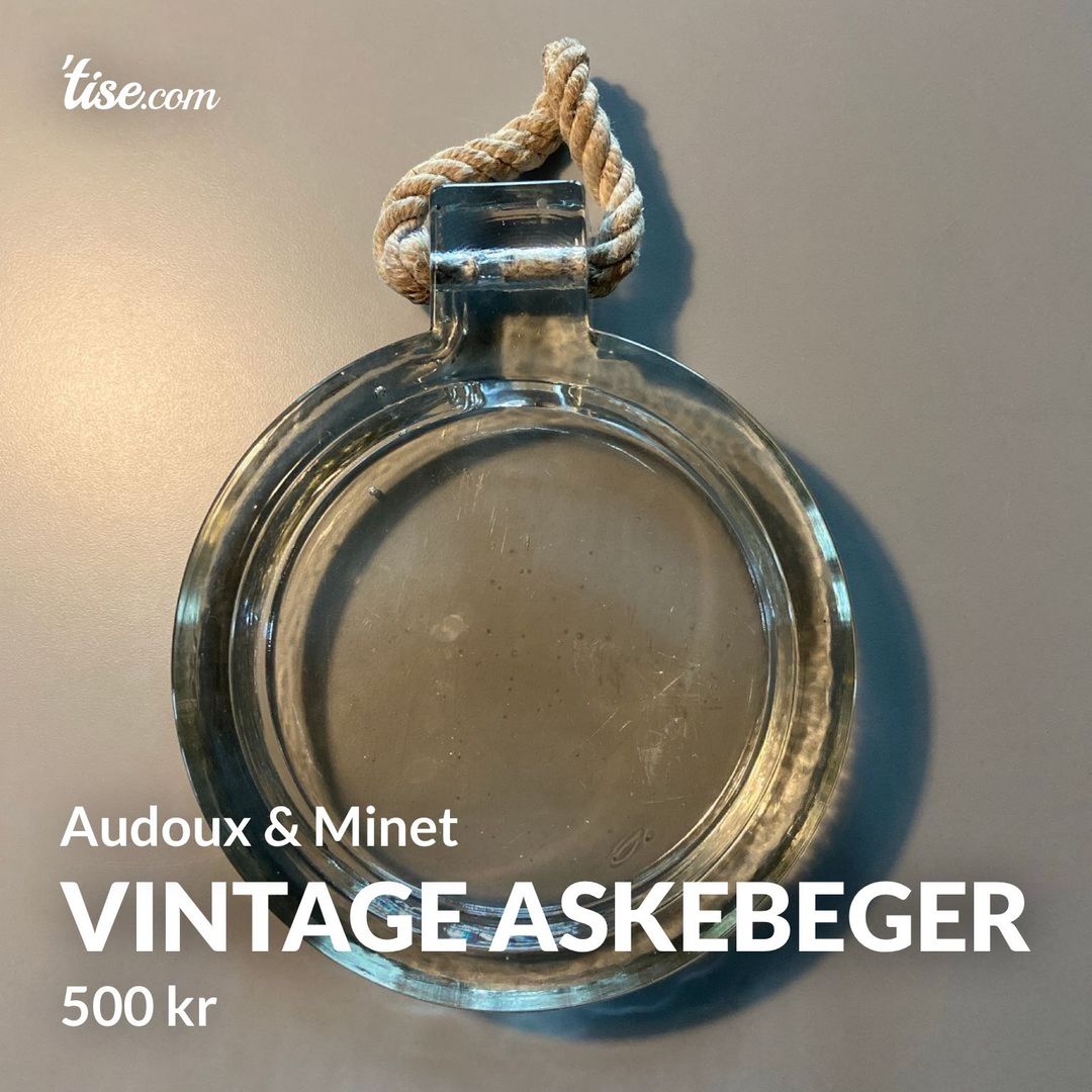 Vintage askebeger