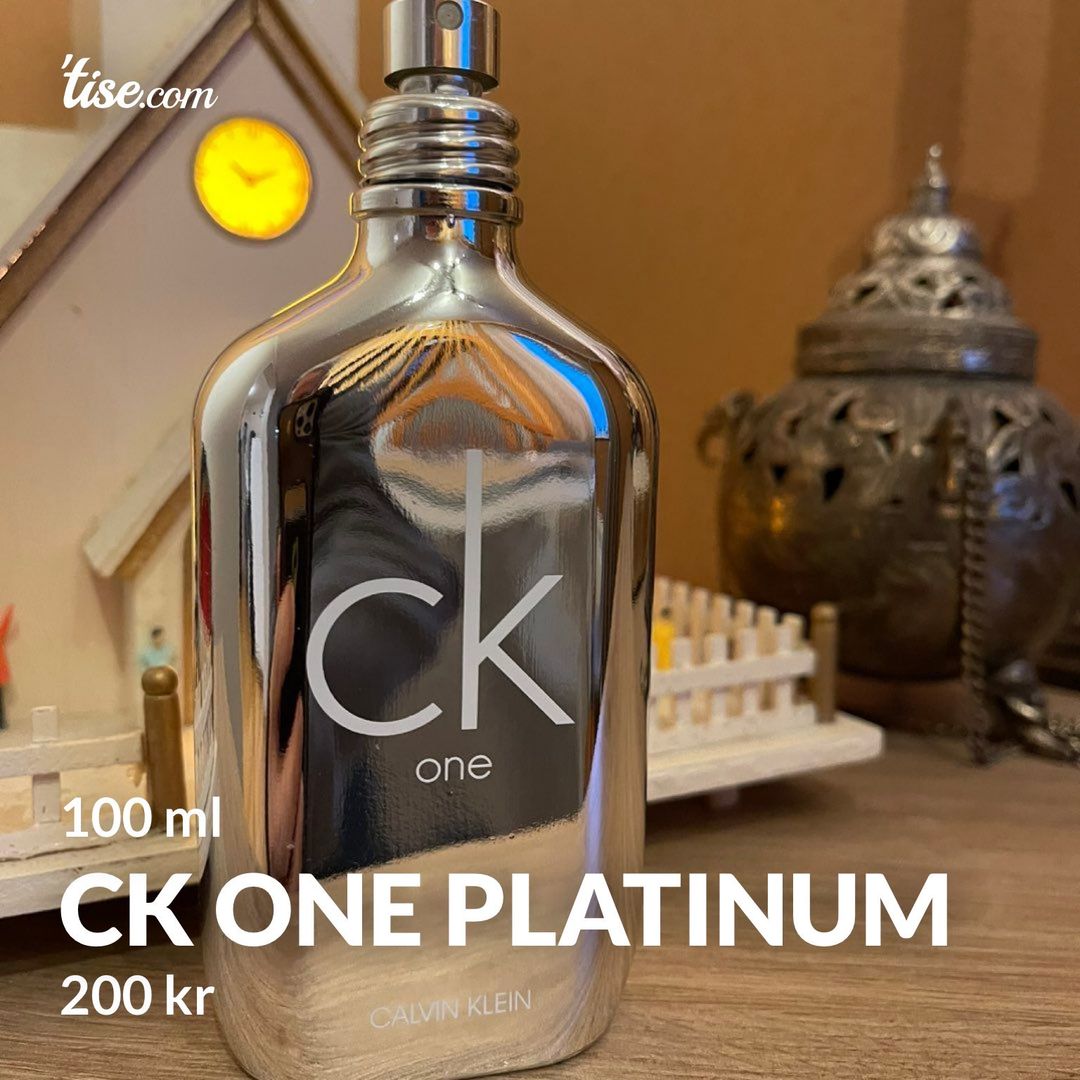 CK ONE PLATINUM