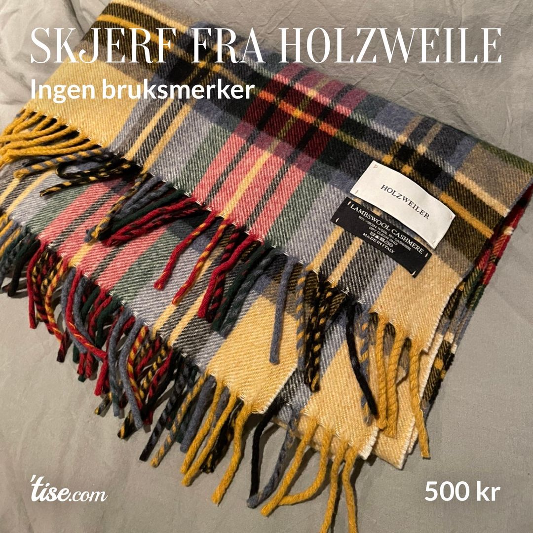 Skjerf fra Holzweile