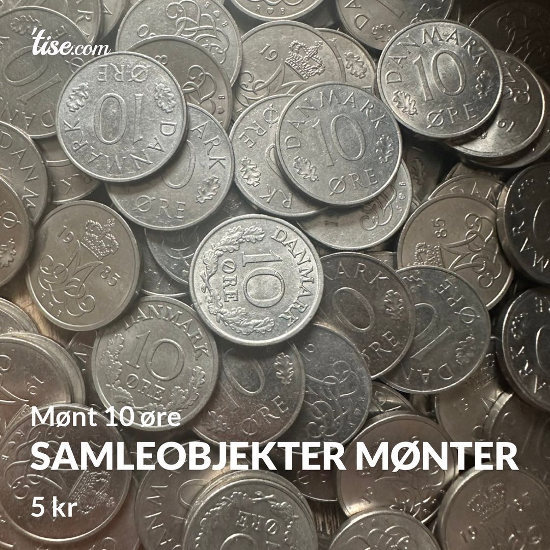 Samleobjekter mønter