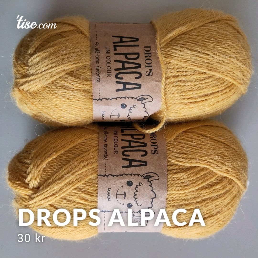 Drops Alpaca