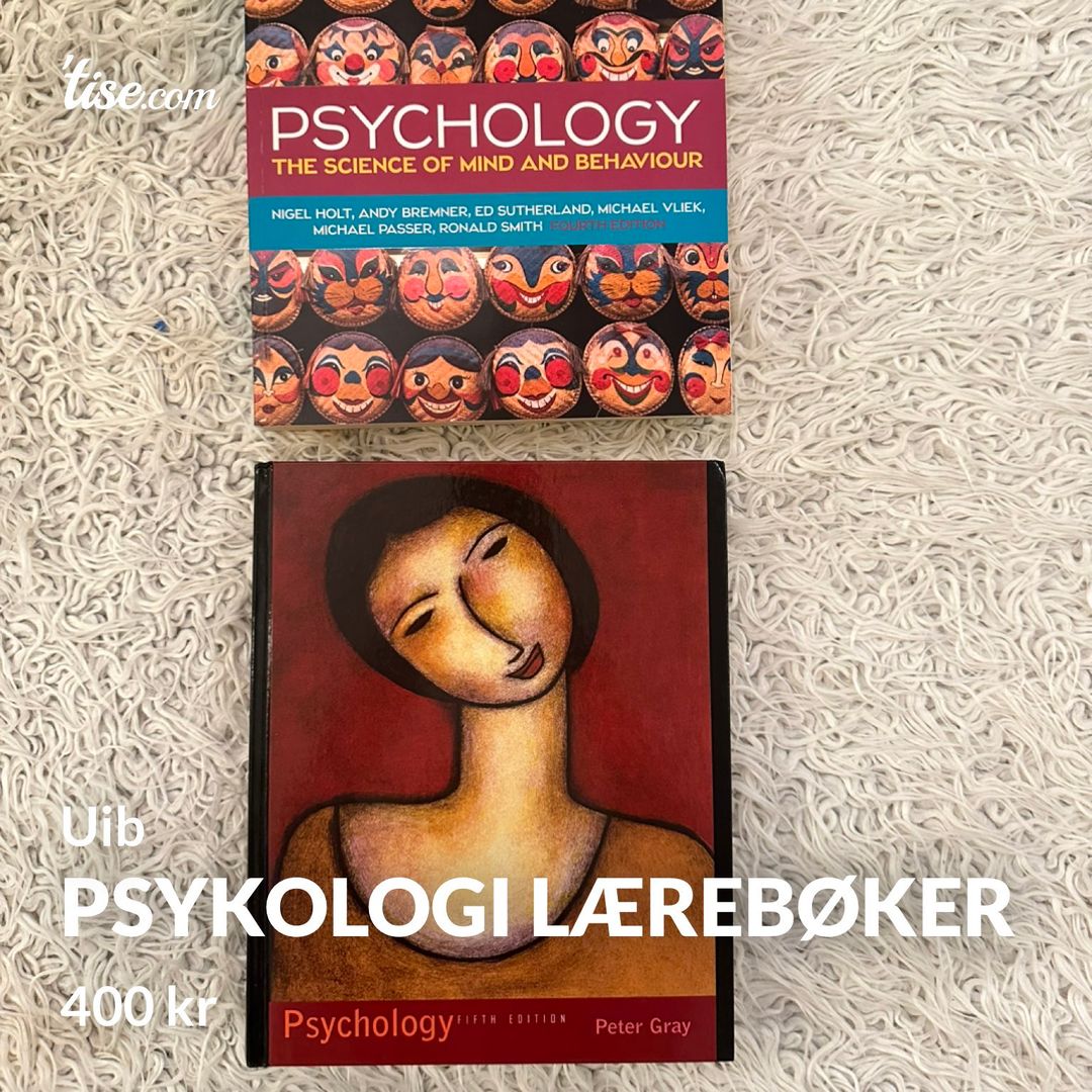 Psykologi lærebøker