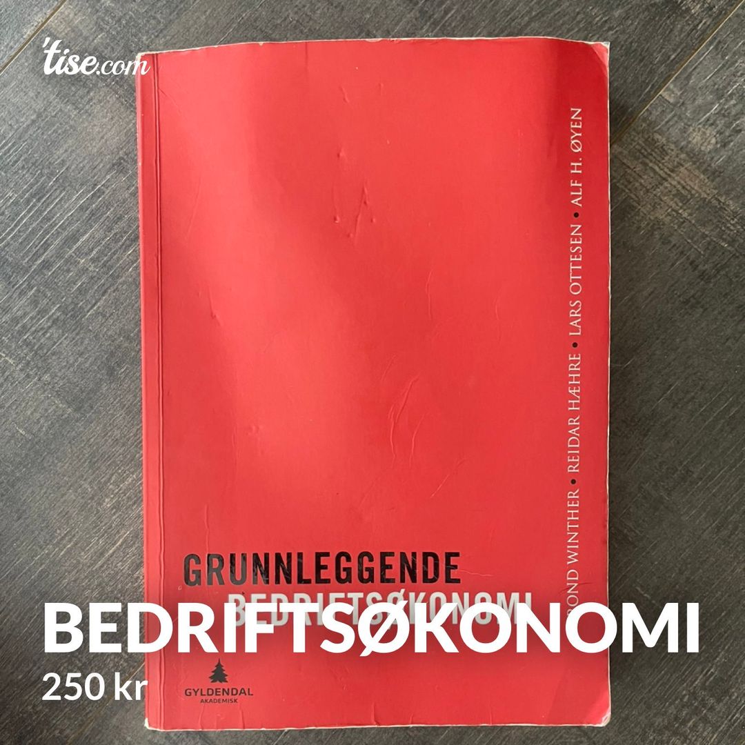 Bedriftsøkonomi