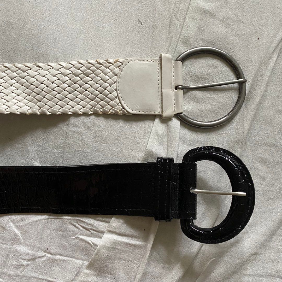 y2k chunky belt set