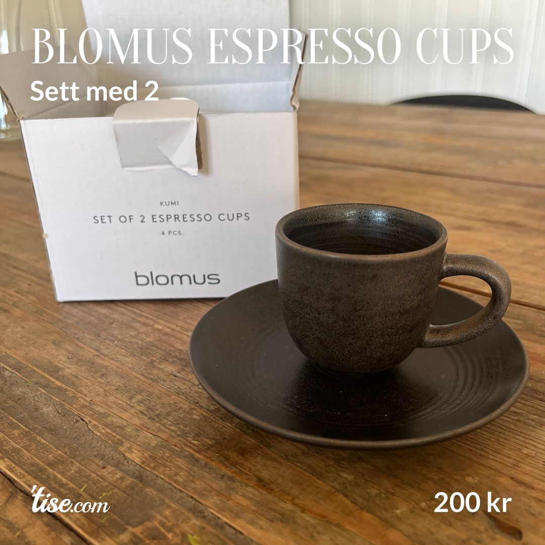 Blomus Espresso cups