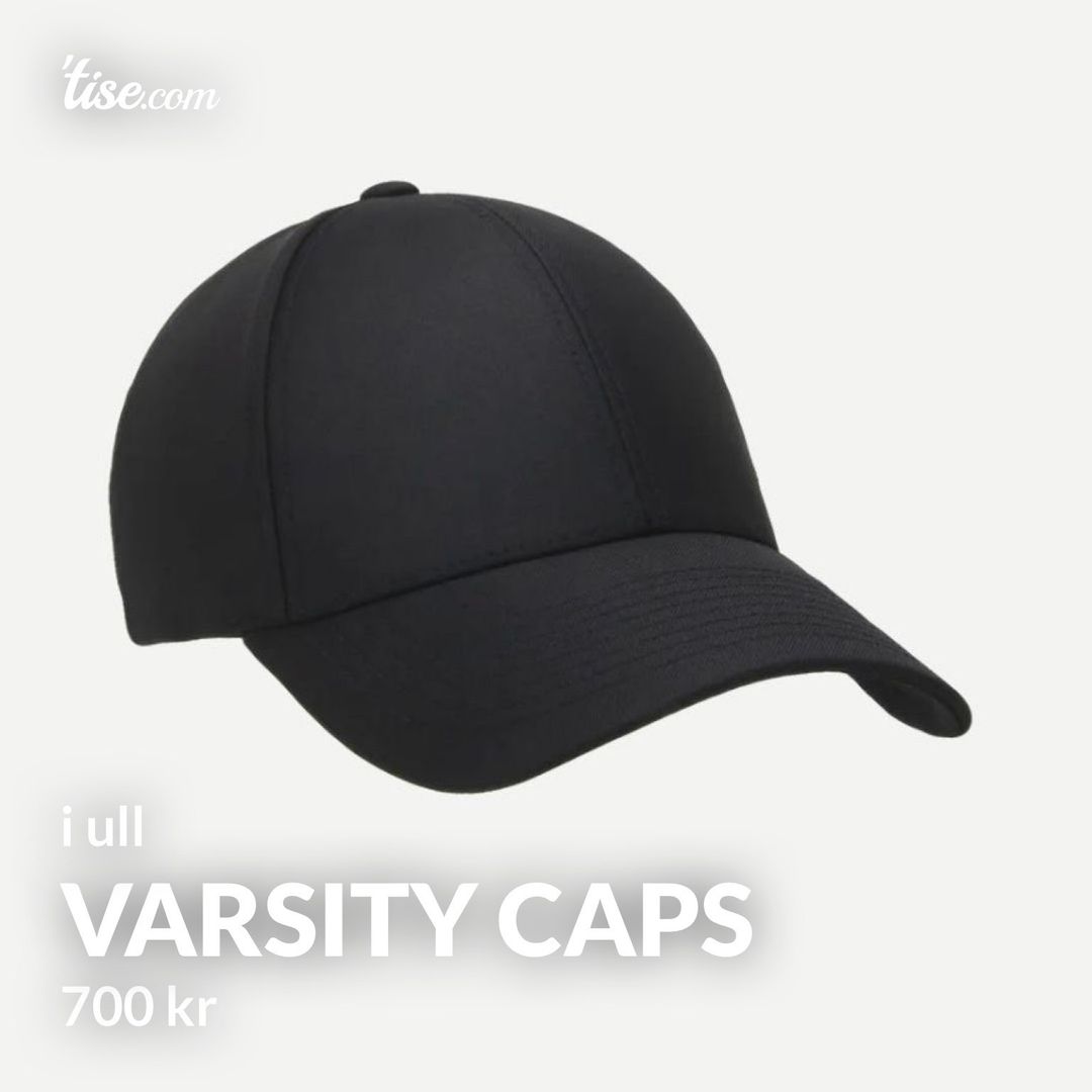 Varsity caps