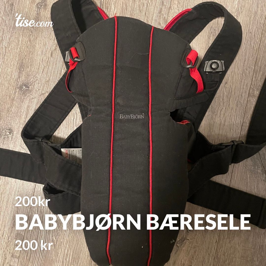 Babybjørn bæresele