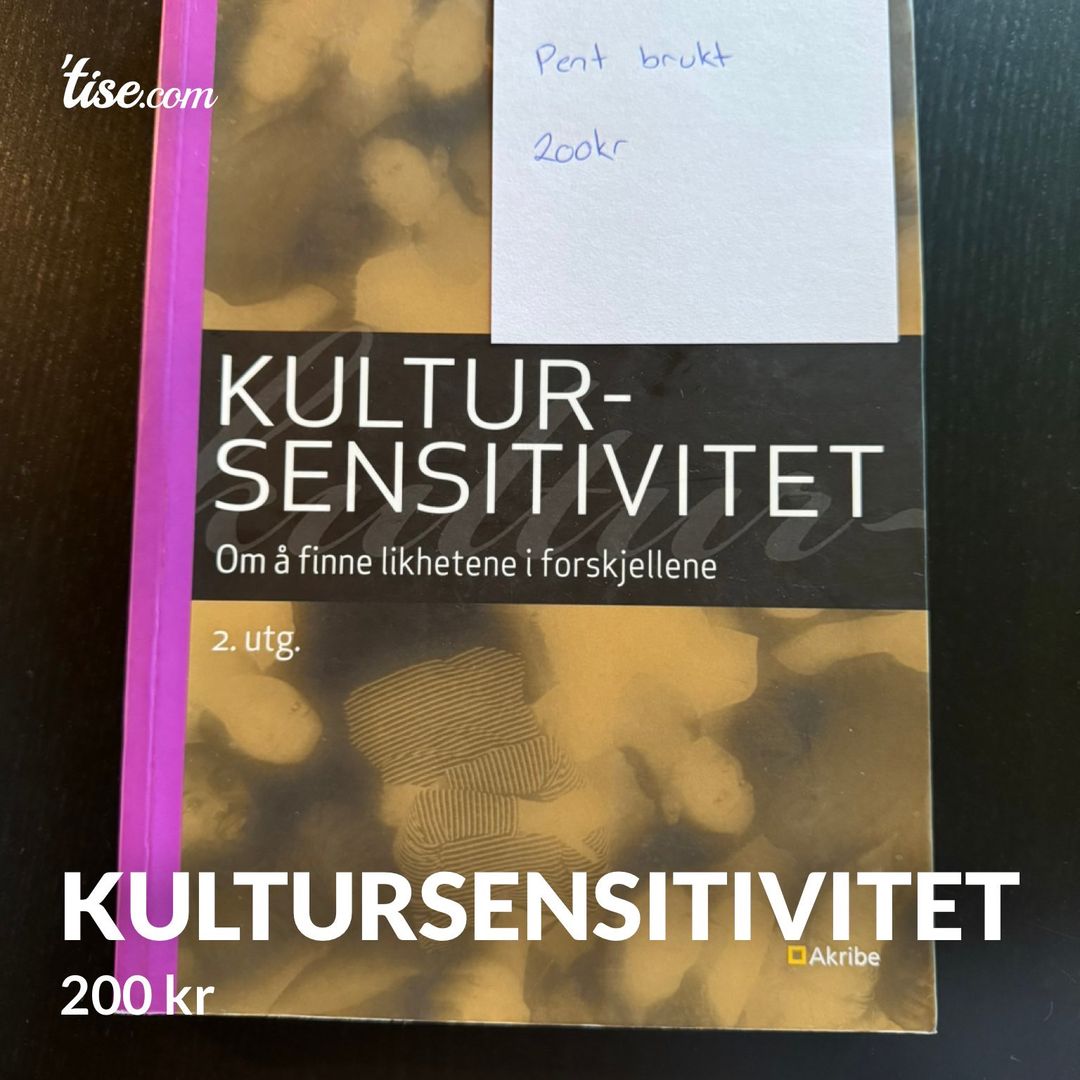 Kultursensitivitet