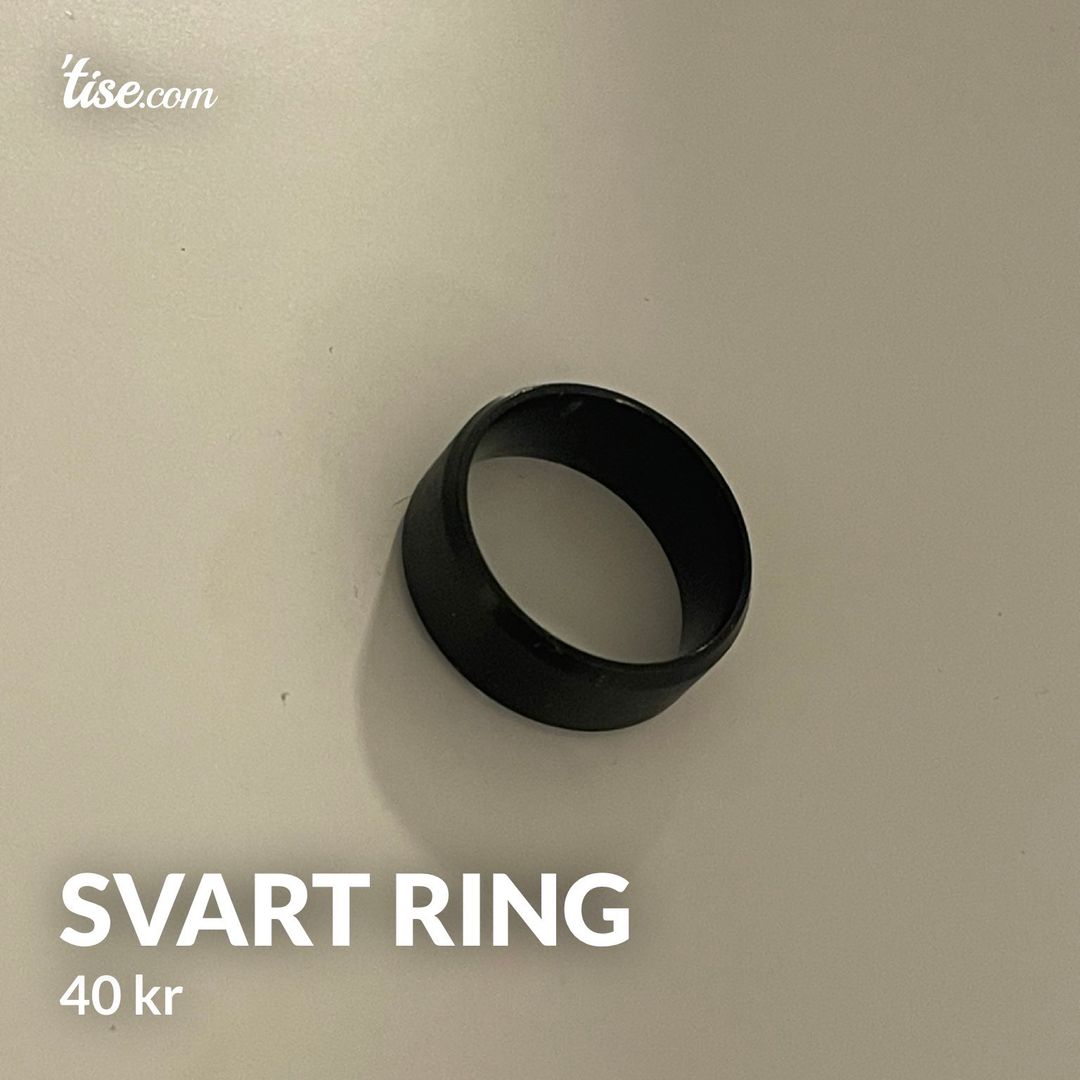 Svart ring