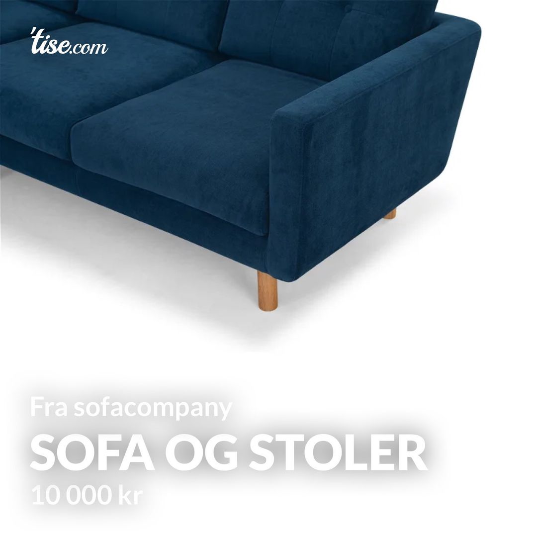 Sofa og stoler