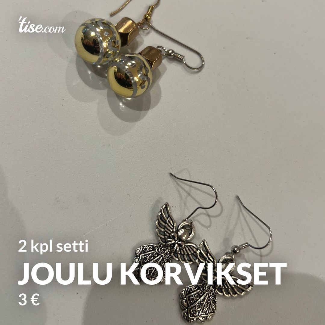 Joulu korvikset