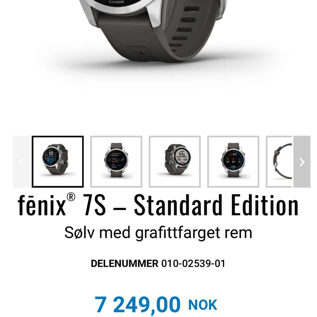 Garmin fenix 7s