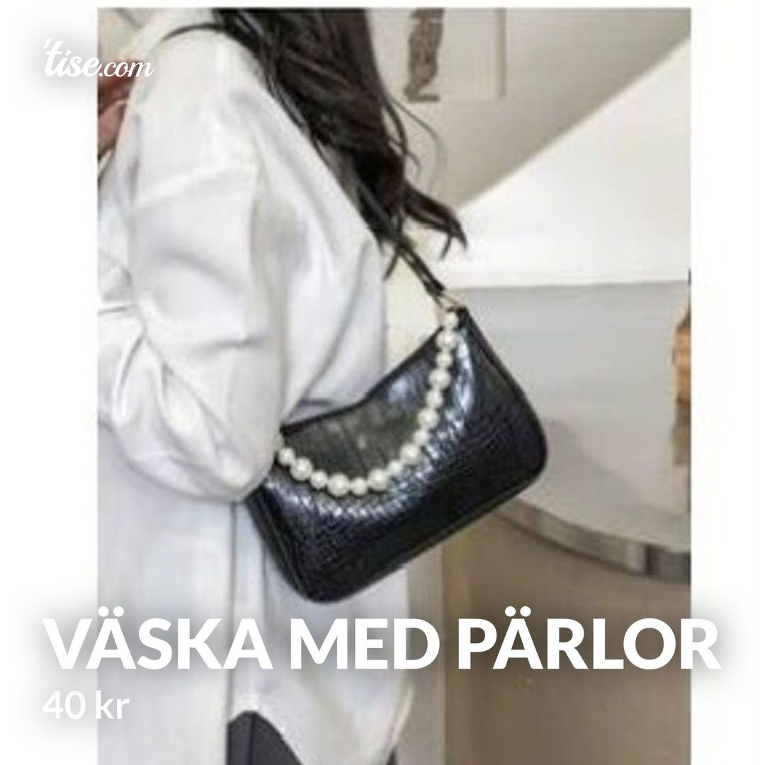 Väska med pärlor