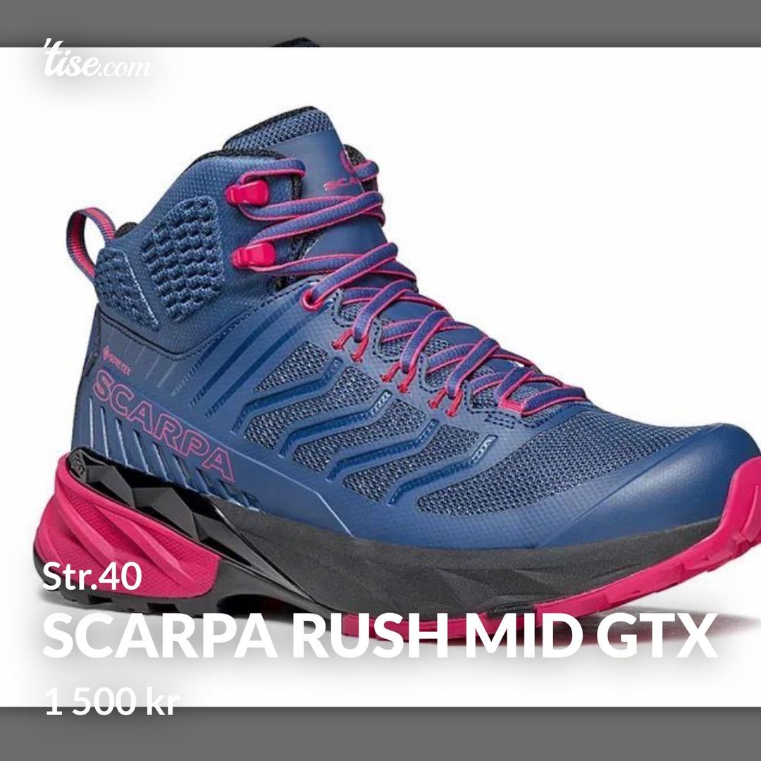 Scarpa rush mid gtx