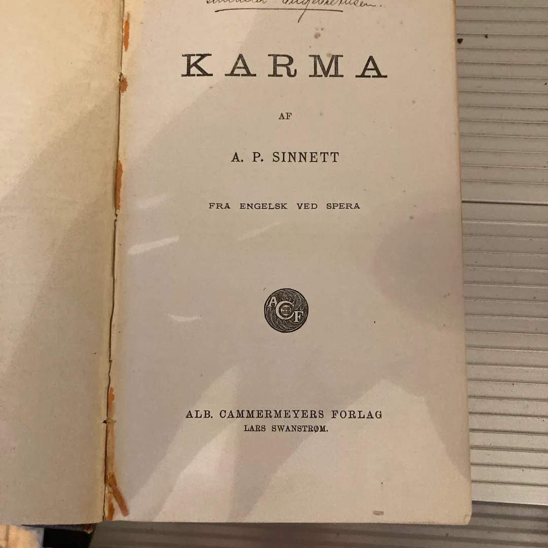 AP Sinnett Karma