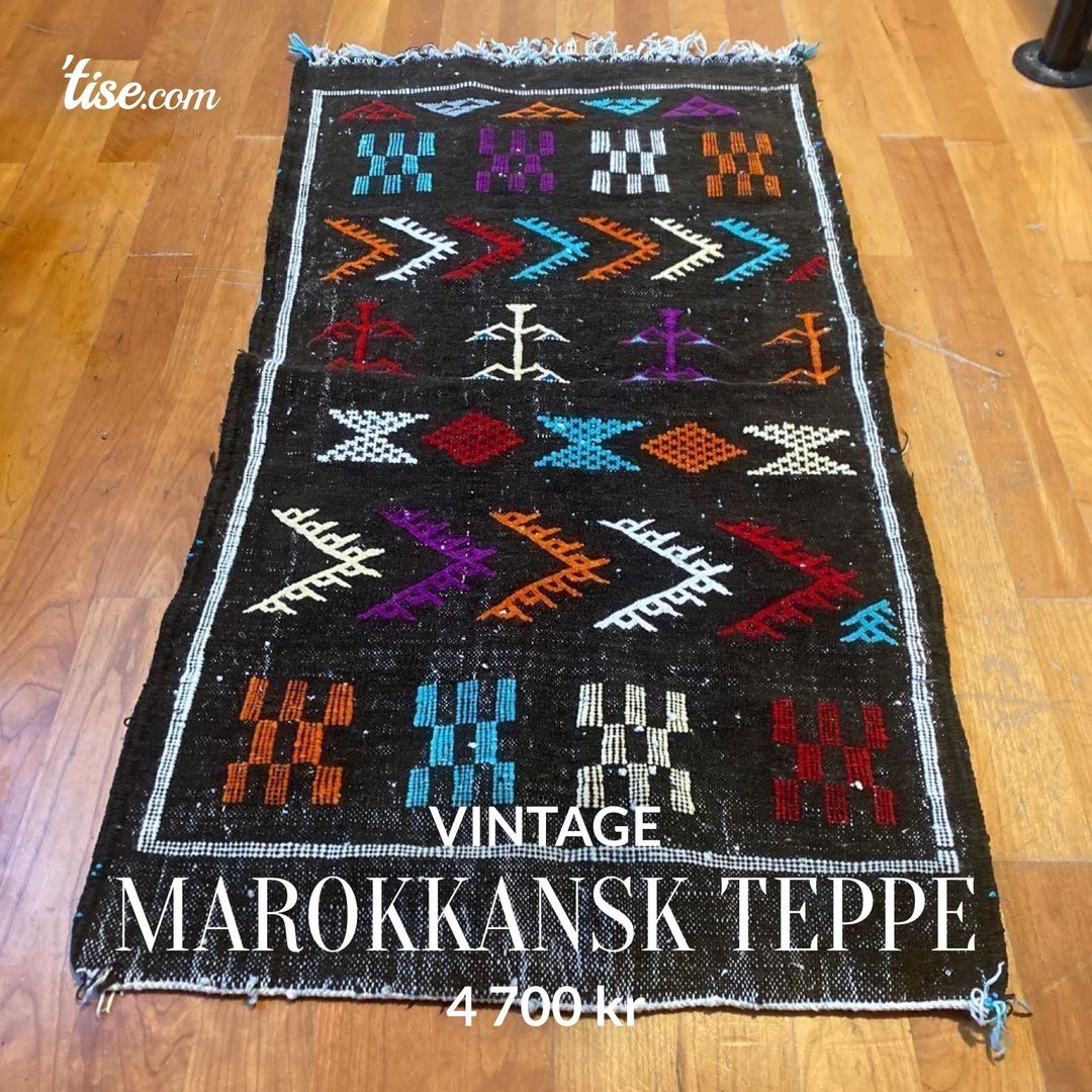 Marokkansk teppe