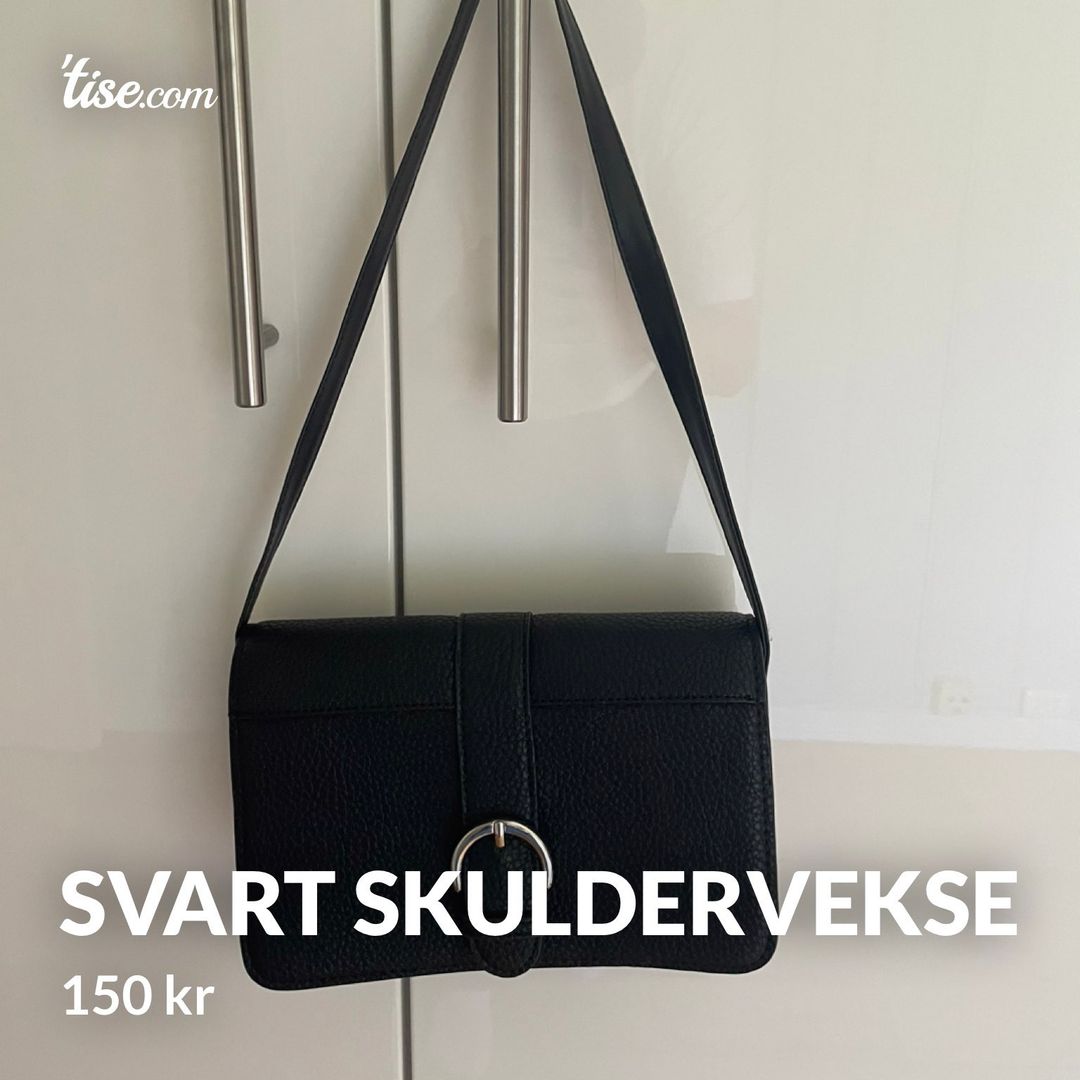 Svart skuldervekse