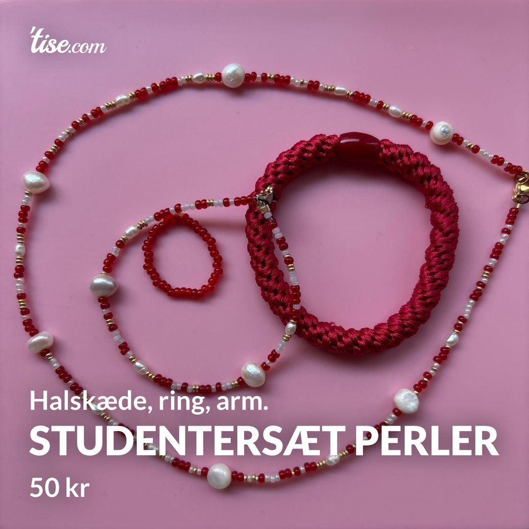 Studentersæt perler