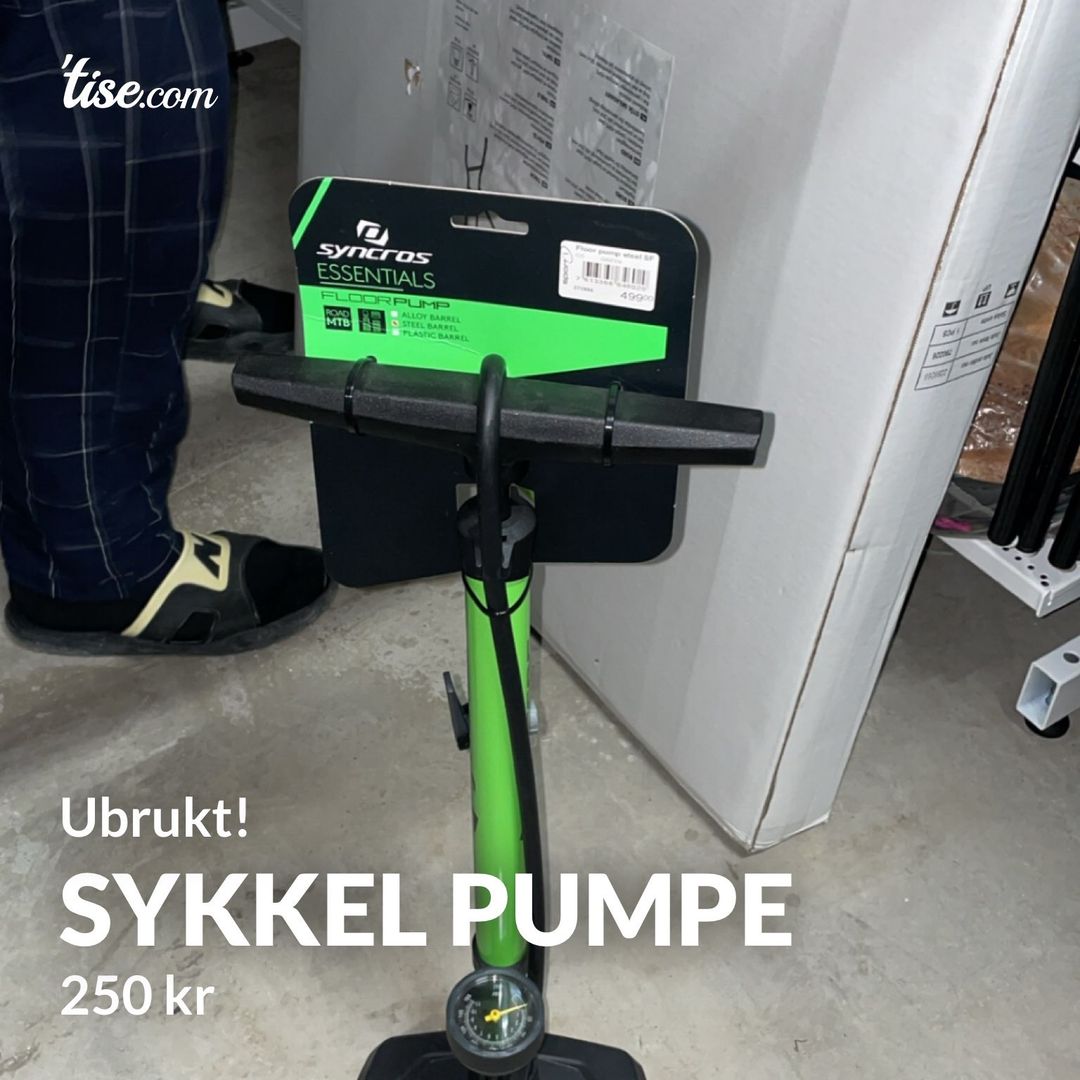 Sykkel pumpe