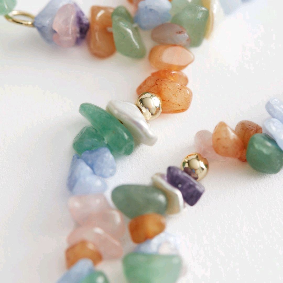 Gemstone necklace