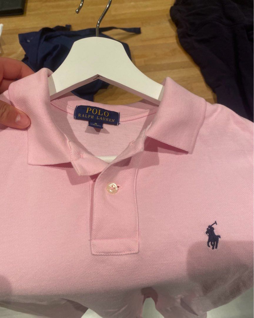 Polo pique rosa