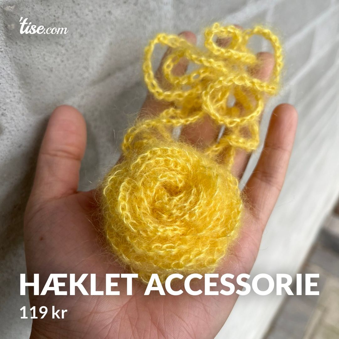 HÆKLET ACCESSORIE