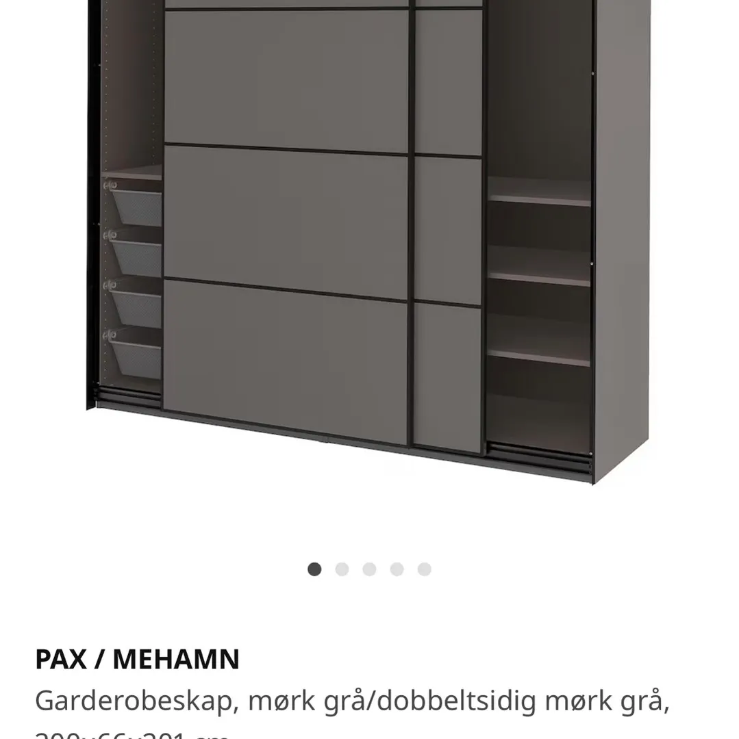 IKEA Garderobeskap