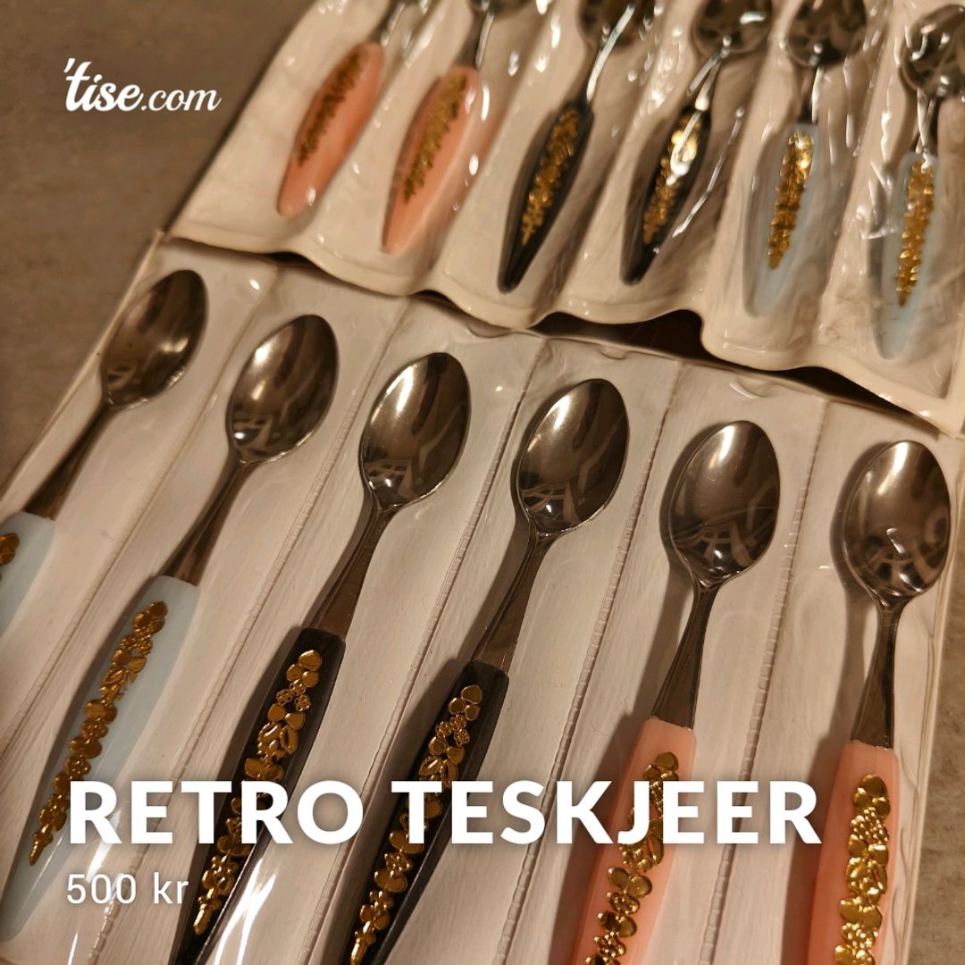 Retro teskjeer