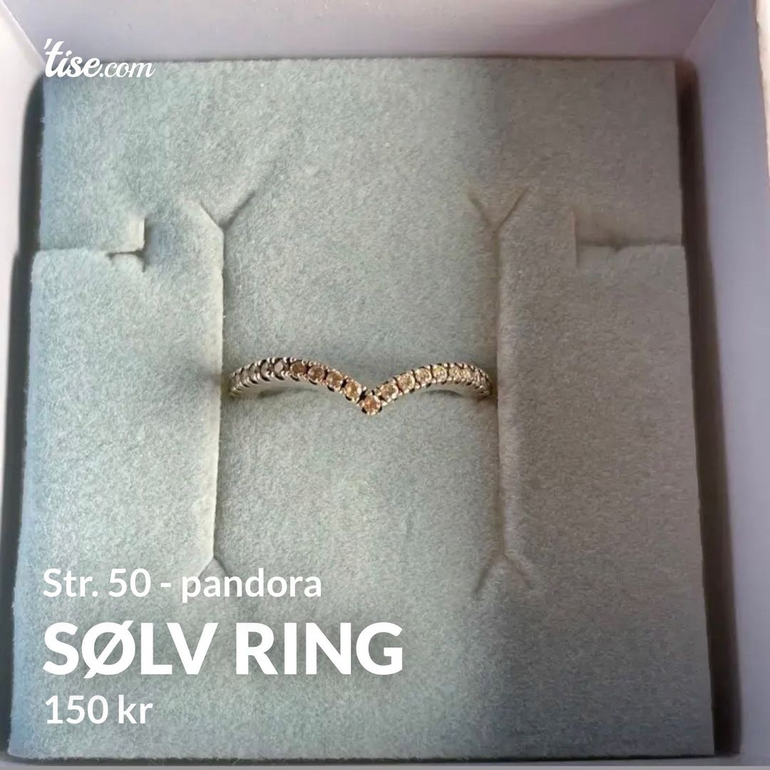 Sølv ring