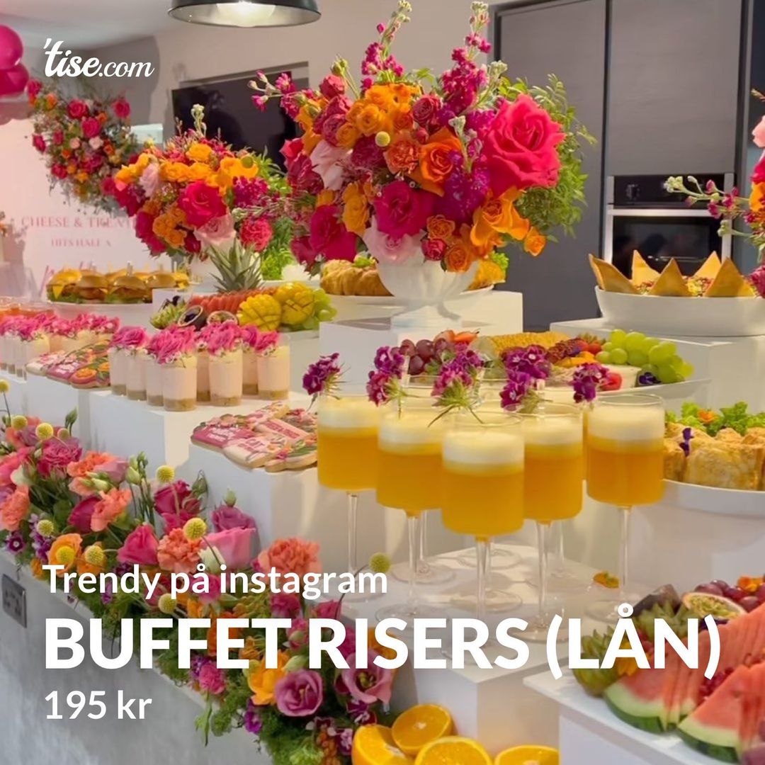 Buffet Risers (lån)