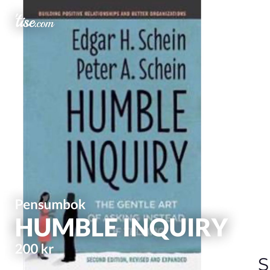 Humble Inquiry