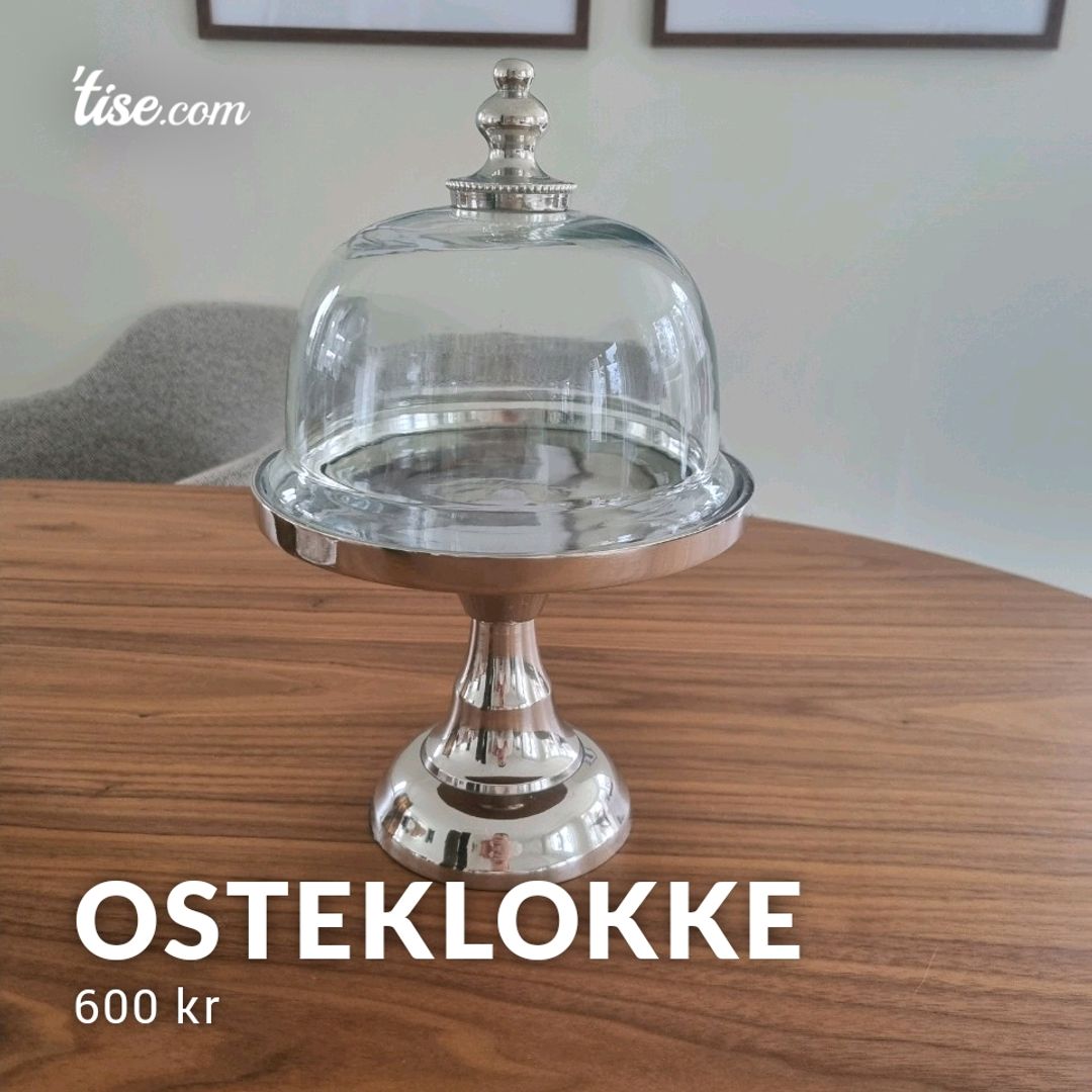 Osteklokke