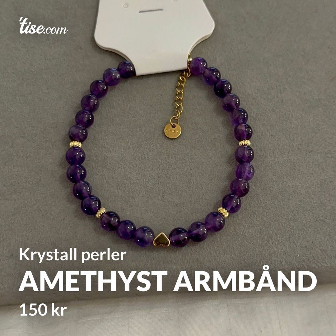 Amethyst Armbånd