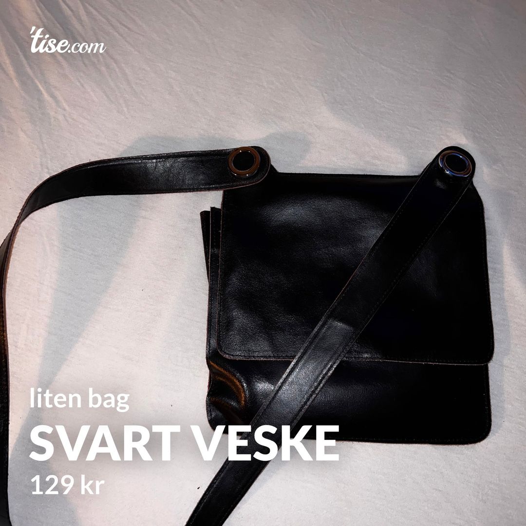 svart veske