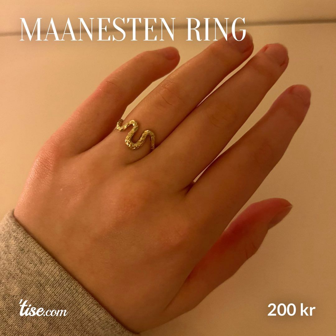 Maanesten ring