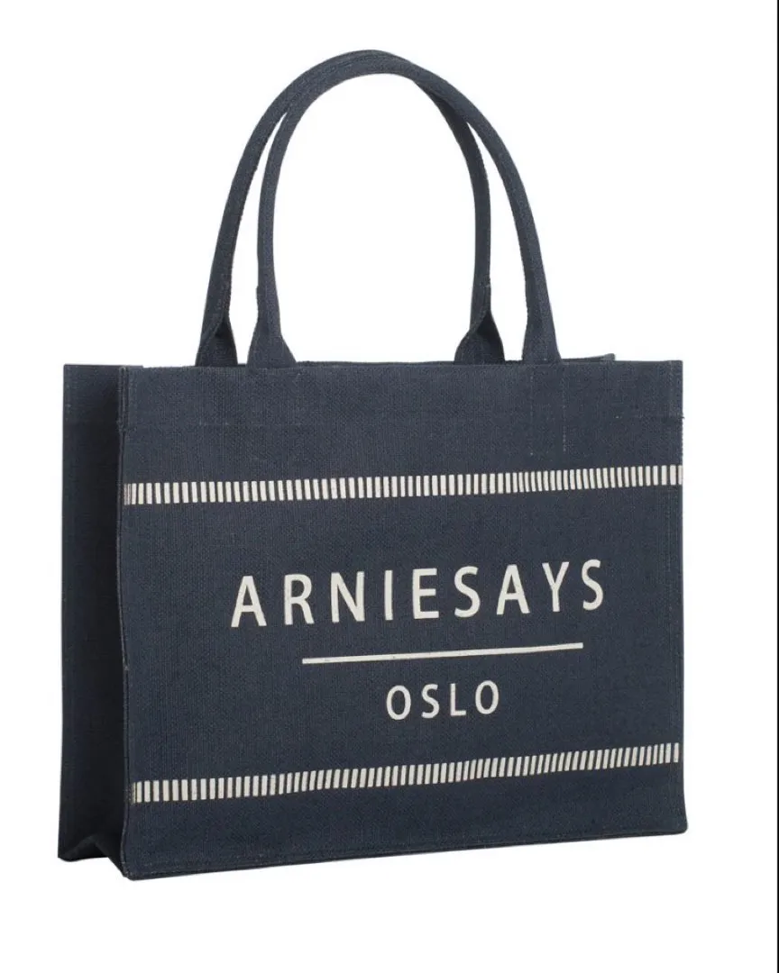 Arniesays tote bag