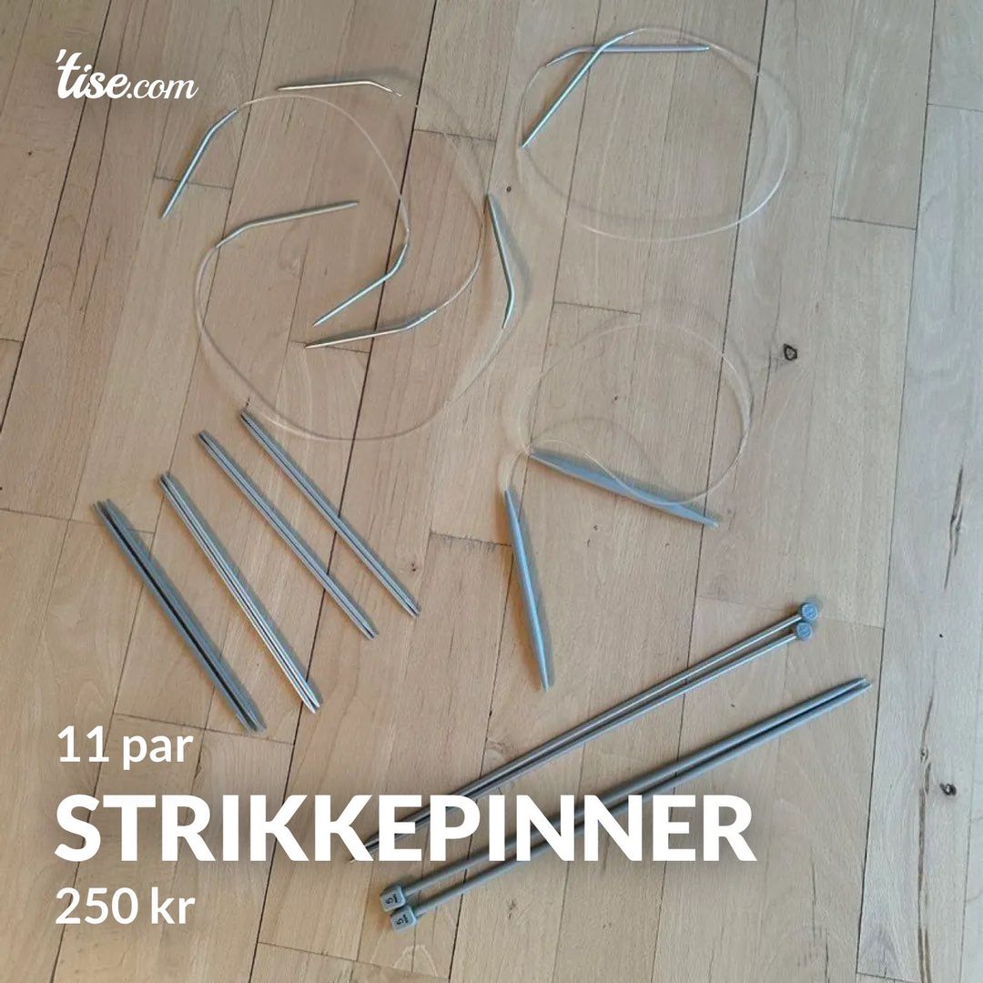 Strikkepinner