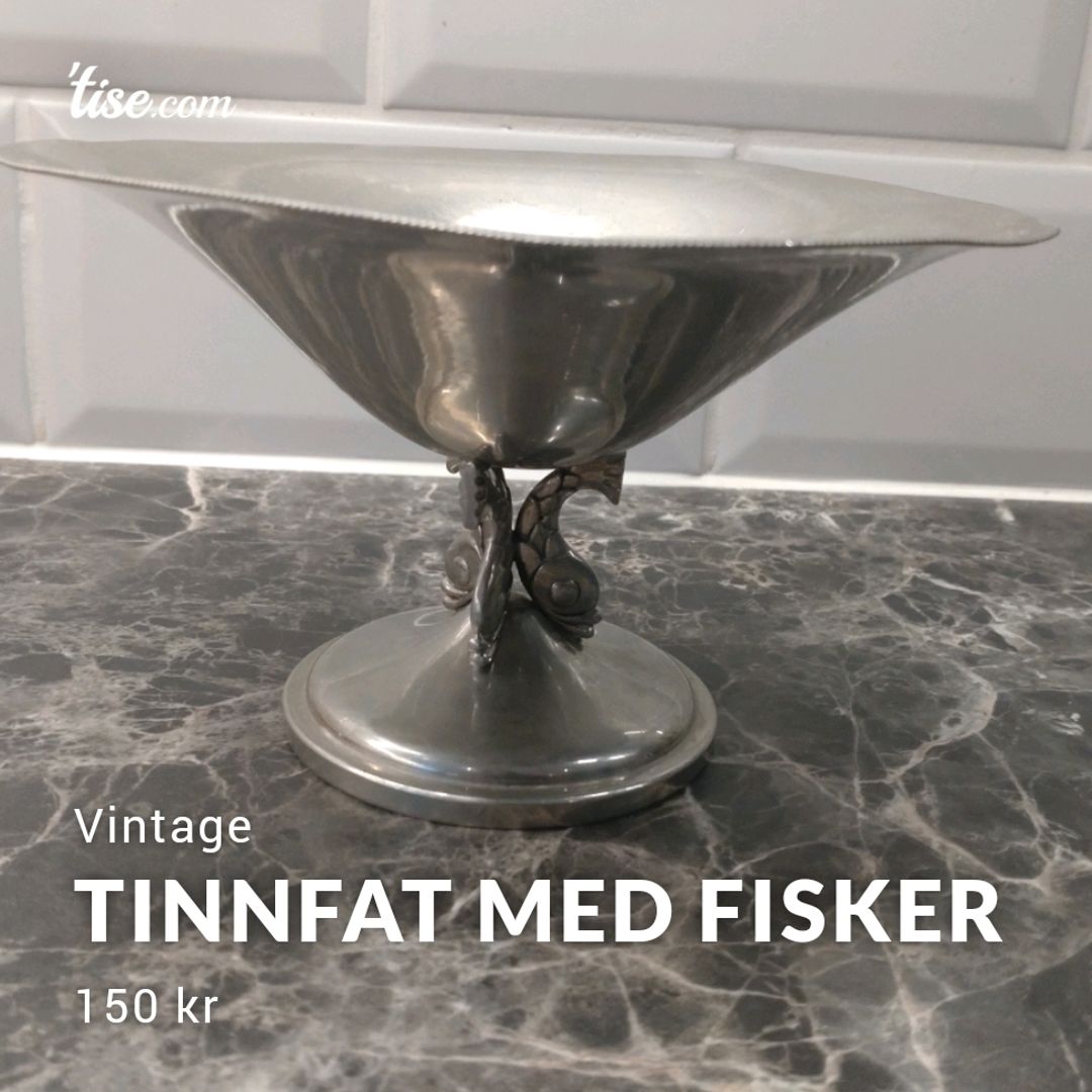 Tinnfat Med Fisker