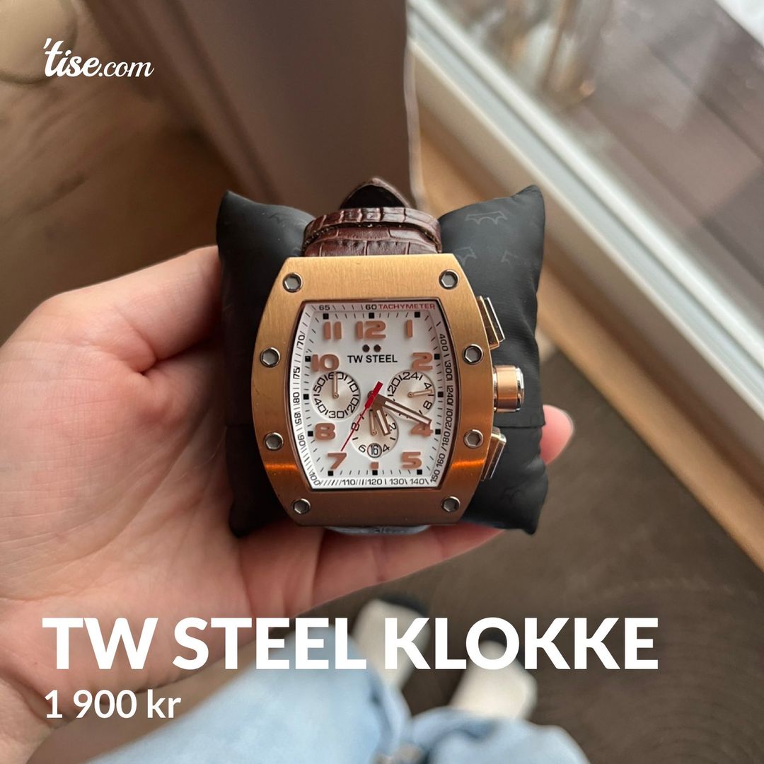 Tw steel klokke