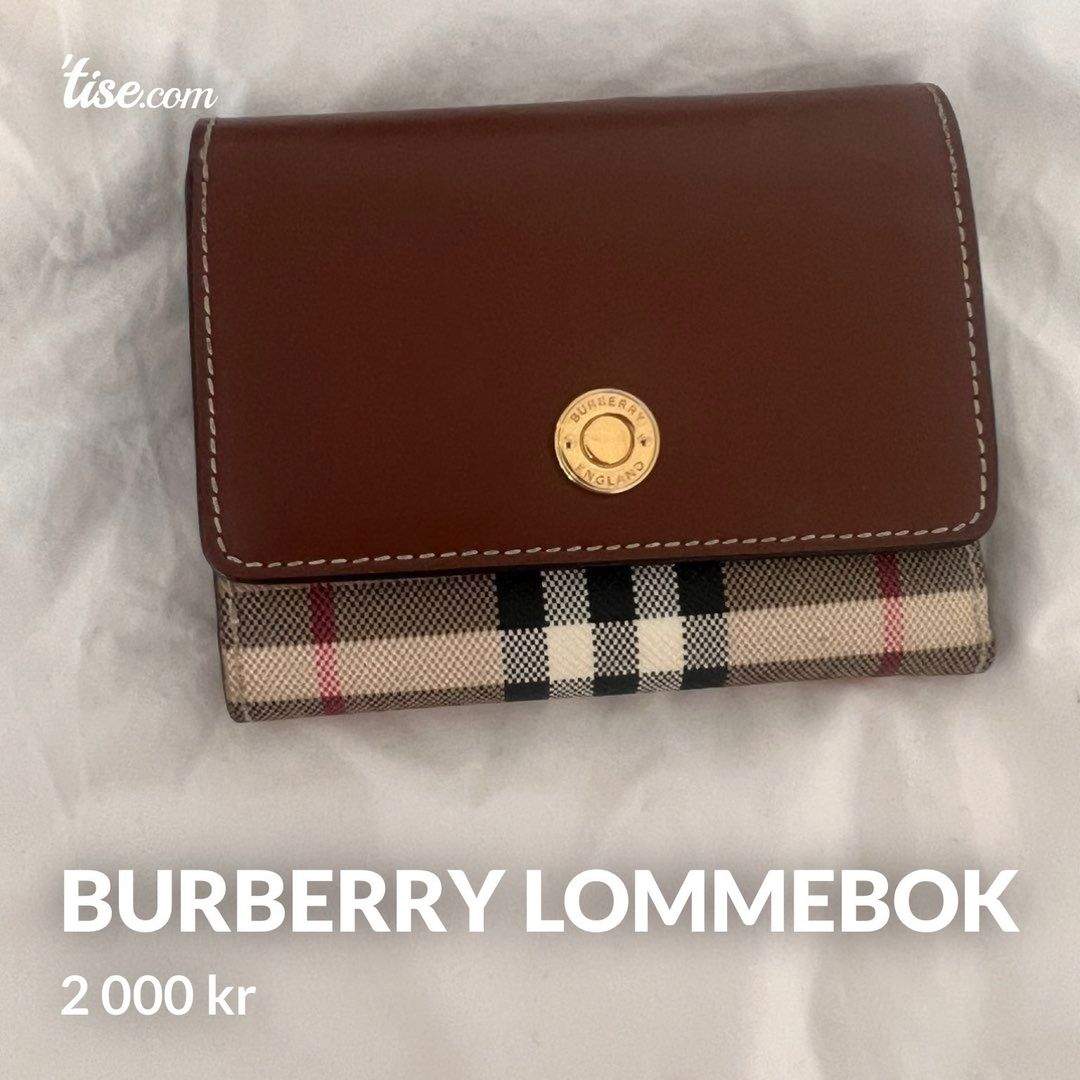 Burberry lommebok