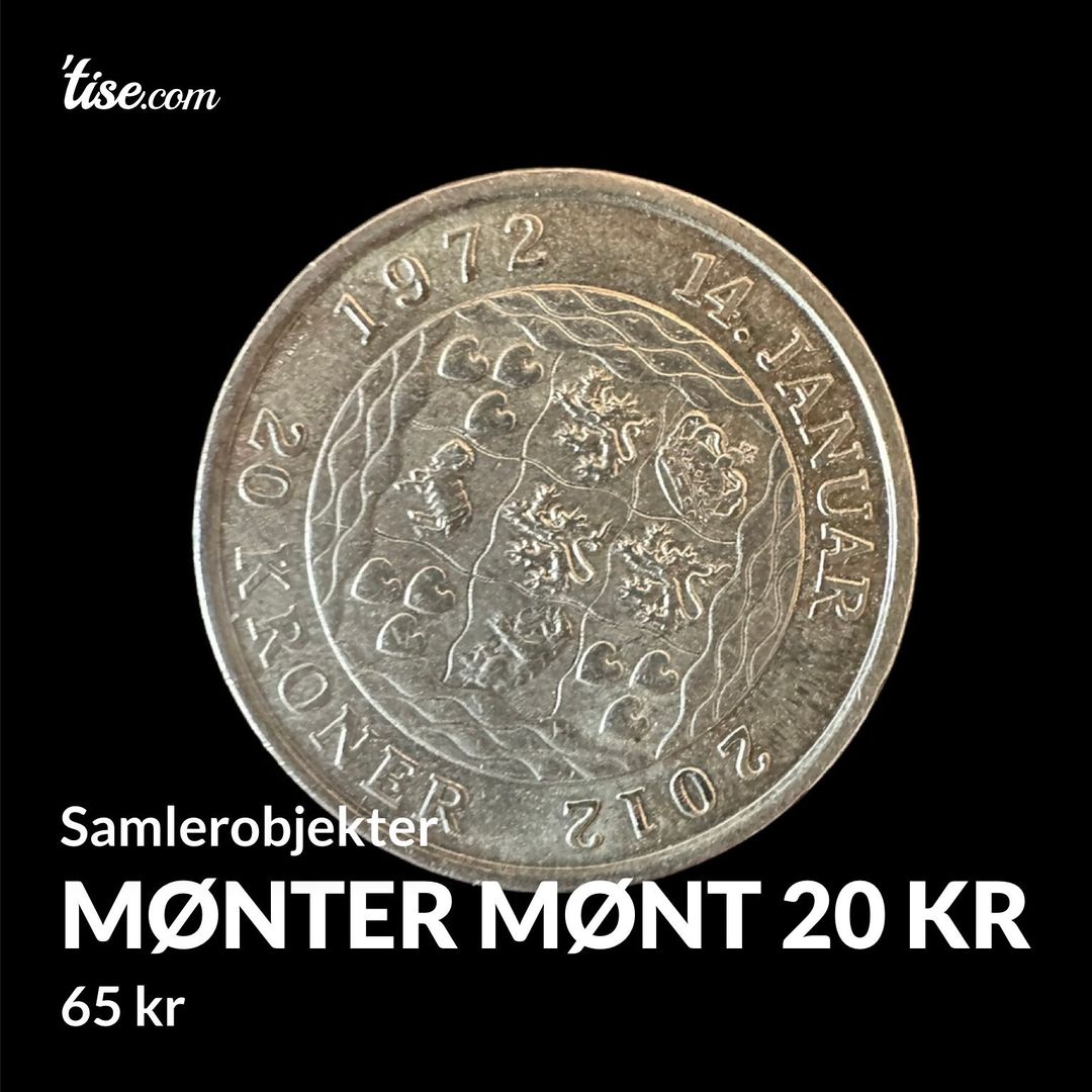 Mønter mønt 20 kr